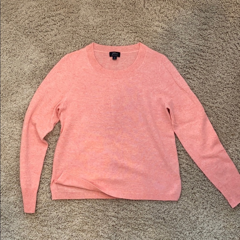 JCrew 100% Cashmere Crewneck Sweater